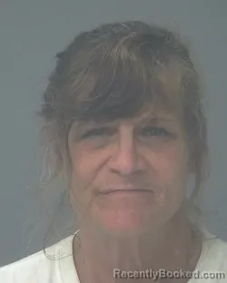 Mugshot of SHERI LEE STOUT booked in Santa Rosa County, Florida on April 22, 2026