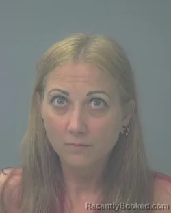 Mugshot of JAMIE LEE SPEARS booked in Santa Rosa County, Florida on April 23, 2026