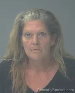 Mugshot of AMY KOREN BARKER booked in Santa Rosa County, Florida on April 24, 2026