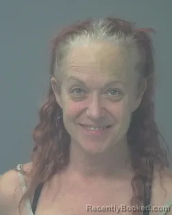 Mugshot of ANGELA FAY DOBBINS booked in Santa Rosa County, Florida on April 24, 2026