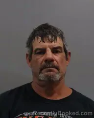 Mugshot of JOHNNY RAY BURNS booked in Santa Rosa County, Florida on April 30, 2026