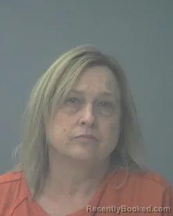 Mugshot of MICHELLE LEIGH SPICER booked in Santa Rosa County, Florida on May 6, 2026