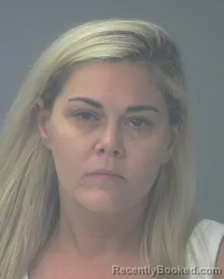 Mugshot of AMANDA ELIZABETH WILLIAMS booked in Santa Rosa County, Florida on May 7, 2026