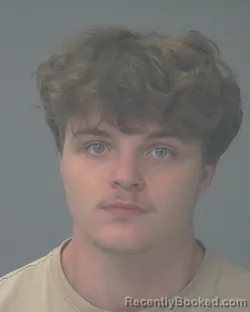 Mugshot of KALEB MARCUS MCCARRA booked in Santa Rosa County, Florida on May 7, 2026
