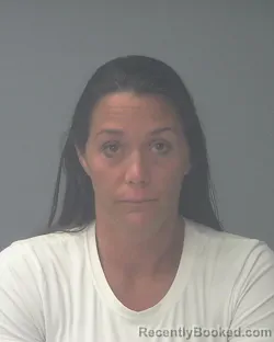 Mugshot of CLAIRE MICHELLE MORGAN booked in Santa Rosa County, Florida on May 8, 2026