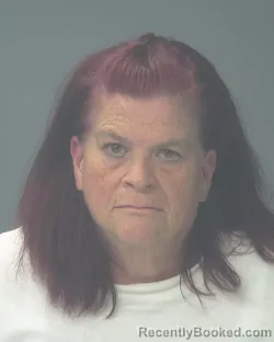 Mugshot of CAROL LOUISE KELLY booked in Santa Rosa County, Florida on May 11, 2026