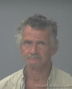 Mugshot of RONALD ALAN WHITE booked in Santa Rosa County, Florida on May 13, 2026