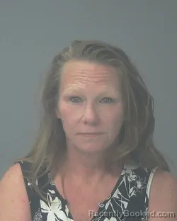 Mugshot of TARA PLUNK HOGGE booked in Santa Rosa County, Florida on May 13, 2026