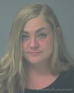 Mugshot of COURTNEY LEA SCOTT booked in Santa Rosa County, Florida on May 15, 2026