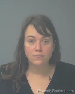Mugshot of AMBER RACHELLE CARRUTH booked in Santa Rosa County, Florida on May 21, 2026