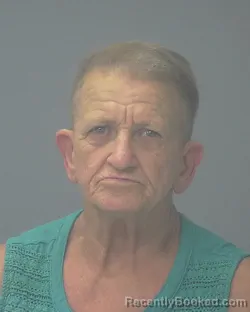 Mugshot of CAROL LOU PAGE booked in Santa Rosa County, Florida on June 3, 2026