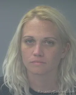 Mugshot of DANIELLE NICOLE HENSON booked in Santa Rosa County, Florida on June 12, 2026