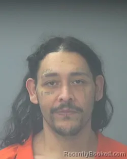 Mugshot of MANUEL EFRAIN RIVAS booked in Santa Rosa County, Florida on June 15, 2026