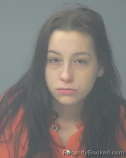 Mugshot of SAVANNAH JONEE ALVERSON booked in Santa Rosa County, Florida on June 17, 2026