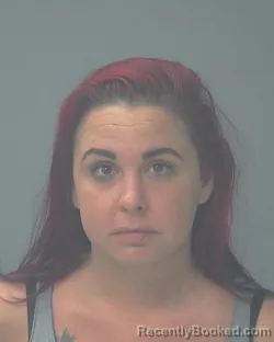 Mugshot of EMILY MICHELLE COSS booked in Santa Rosa County, Florida on June 20, 2026