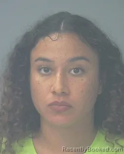 Mugshot of KRISHA NICOLETTE MOLINA BUSH booked in Santa Rosa County, Florida on June 22, 2026