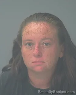 Mugshot of ALYSON MARIE CAMPBELL booked in Santa Rosa County, Florida on June 28, 2026