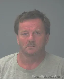 Mugshot of STEVEN RAY THOMPSON booked in Santa Rosa County, Florida on July 4, 2026