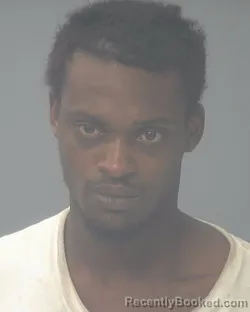 Mugshot of OMEGA XAVIER WILLIAMS booked in Santa Rosa County, Florida on July 7, 2026