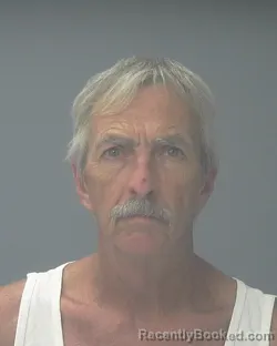 Mugshot of BRUCE EDWARD MCDONALD booked in Santa Rosa County, Florida on July 8, 2026