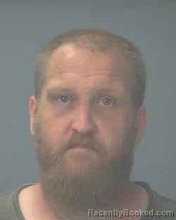 Mugshot of Brad Cory Briggs booked in Santa Rosa County, Florida on July 27, 2026