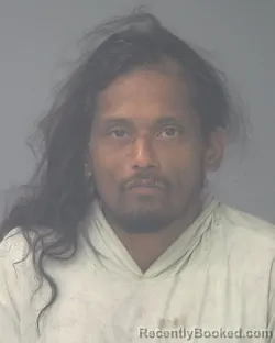 Mugshot of Joshua James Cruz booked in Santa Rosa County, Florida on July 27, 2026