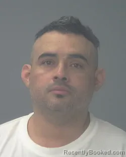 Mugshot of Erlin Adonay Hernandez-Navas booked in Santa Rosa County, Florida on July 29, 2026