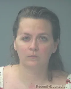 Mugshot of Jaclyn Leeanna Webb booked in Santa Rosa County, Florida on July 29, 2026