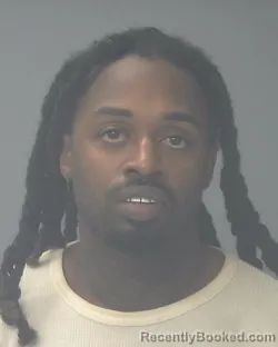 Mugshot of Jovon Marcel Booker booked in Santa Rosa County, Florida on July 29, 2026
