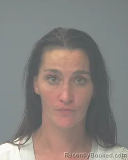 Mugshot of Amanda Nicole Celine Gifford booked in Santa Rosa County, Florida on July 31, 2026