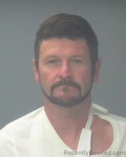 Mugshot of Christopher Dean Black booked in Santa Rosa County, Florida on August 2, 2026