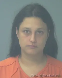 Mugshot of KAITLYN ALEXIS GLASSER booked in Santa Rosa County, Florida on August 3, 2026