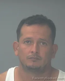 Mugshot of MARVIN NOEL CARDOZA ORTIZ booked in Santa Rosa County, Florida on August 3, 2026