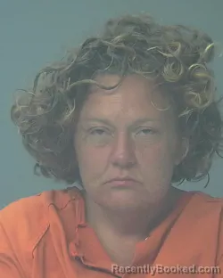 Mugshot of RACHEL MARIE ADAMS booked in Santa Rosa County, Florida on August 3, 2026