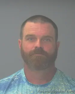 Mugshot of Bradley Craig Patrick booked in Santa Rosa County, Florida on August 6, 2026