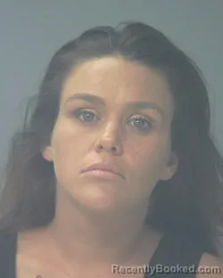 Mugshot of Christina Ashton Griffin booked in Santa Rosa County, Florida on August 6, 2026