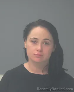 Mugshot of Marayah Lee Sackett booked in Santa Rosa County, Florida on August 7, 2026