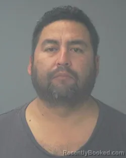 Mugshot of Brayan Haroldo Garcia booked in Santa Rosa County, Florida on August 8, 2026