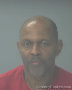 Mugshot of Dennis Gregory Hudson booked in Santa Rosa County, Florida on August 8, 2026