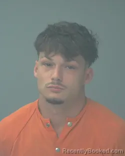 Mugshot of Christian Thomas Lee Hogue booked in Santa Rosa County, Florida on August 10, 2026