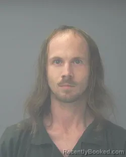 Mugshot of Dustin Joe Lewis booked in Santa Rosa County, Florida on August 10, 2026