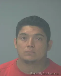 Mugshot of Jorge David Martinez Erazo booked in Santa Rosa County, Florida on August 10, 2026