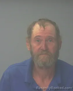Mugshot of David Earl Hall booked in Santa Rosa County, Florida on August 11, 2026
