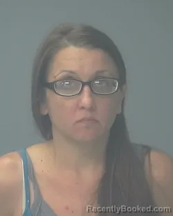 Mugshot of Rebecca Nicole Miller booked in Santa Rosa County, Florida on August 12, 2026
