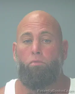 Mugshot of Joshua Lee Clark booked in Santa Rosa County, Florida on August 18, 2026