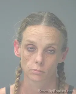 Mugshot of Tiffany Carol Sidner booked in Santa Rosa County, Florida on August 20, 2026