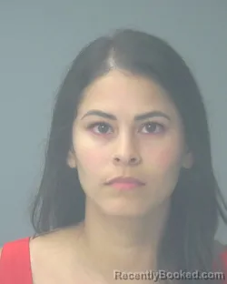 Mugshot of Dennise Alejandra Argueta Benites booked in Santa Rosa County, Florida on August 22, 2026