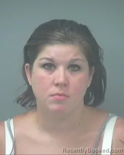Mugshot of Ashley Sharee Fendlason booked in Santa Rosa County, Florida on September 8, 2026