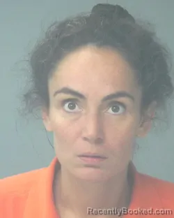 Mugshot of Alicia Sueann Toro booked in Santa Rosa County, Florida on September 14, 2026