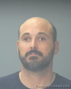 Mugshot of Sean Michael Stout booked in Santa Rosa County, Florida on September 14, 2026